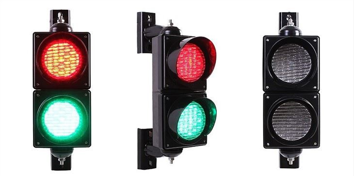 Traffic Signal Green Red LED Light